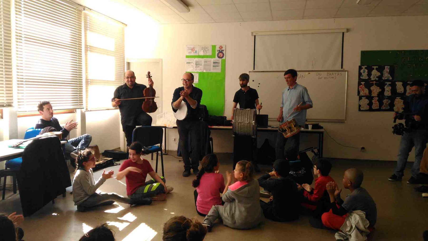 Des eleves venus dailleurs