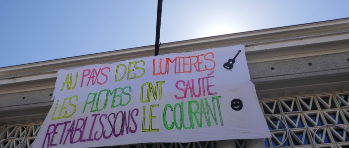 Retour / Actu – Occupation de la Comédie de Clermont-Ferrand – Jour 23 – le 06 avril 2021